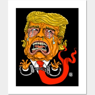 Trump Arrested Posters and Art